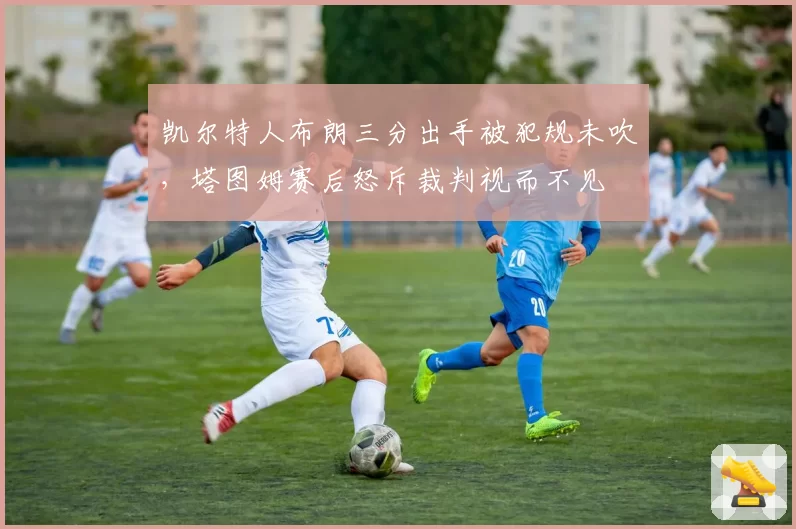 凯尔特人布朗三分出手被犯规未吹，塔图姆赛后怒斥裁判视而不见