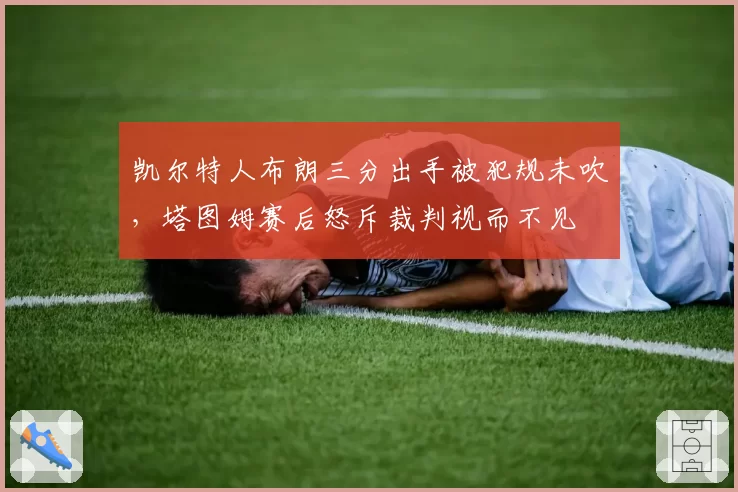 凯尔特人布朗三分出手被犯规未吹，塔图姆赛后怒斥裁判视而不见